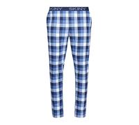 Skiny Pantalon de pyjama bleu / bleu marine / bleu clair / blanc, Taille L