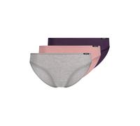 Skiny Slip 'Essentials' gris / aubergine / rose ancienne, Taille S