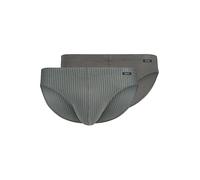 SKINY Slip lot de 2 COTTON ADVANTAGE rayures bronze sélection gris | S