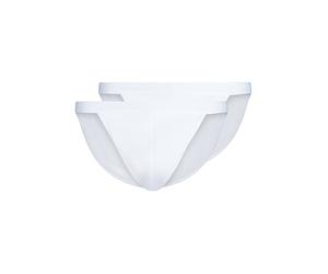 SKINY Slip lot de 2 COTTON RIB white blanc | M