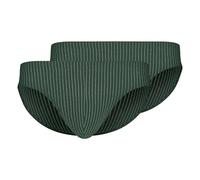 Skiny Slip vert foncé / blanc, Taille XXL