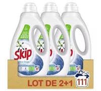 Skip Active Clean Lessive Liquide Lot 3x1,665L - 111 Lavages