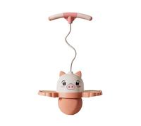 Skip Ball Toy - Swing à la cheville, jeu de skipper | Spinner à pied LED, jouet à balle swing, spinner de sports légers de nuit, anneau extérieur pour jeu d'exercice, bague d'équilibre à une jambe ave