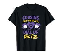 Skip Drama Dial Up Fun, Nouvelle nouveauté de Funny Cousin T-Shirt