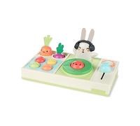 Skip Hop Baby Musical DJ Set Toy with Lights, Songs, Sound Effects, and Soft Textures, Farmstand Let The Beet Drop DJ Set