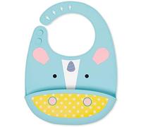 Skip Hop Bavoir en silicone Zoo pliable