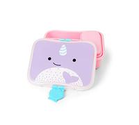 Skip Hop Boite Repas Narval - Enfants 3 Ans et Plus - Inclus 1 Boîte à Repas + Boite à Goûter Verrouillable - Pour l'Autonomie Alimentaire, la Motricité - Clip Pratique, Facile à Ouvrir, Sans BPA