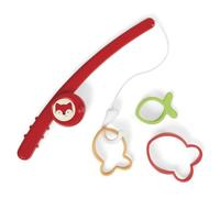 Skip Hop Canne à Pêche Enfant Renard - Jeu de Bain Enfant 2 ans et plus Amusant - Baignoire, Piscine, Plage - Encourage Coordination Main-œil - Poissons qui Flottent dans l'Eau & Crochet