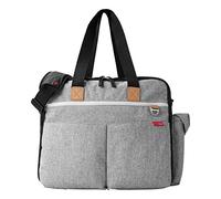 Skip Hop Duo Sac à langer pour le week-end avec matelas à langer Gris