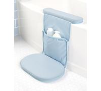 Skip Hop Ensemble de coudières et genouillères rembourrés tout-en-un pour bain de bébé avec design réglable en hauteur et matériau à séchage rapide, motif vague