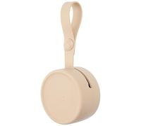 Skip Hop Étui Porte-tétine en Silicone pour bébé avec Ouverture Facile d'accès et Sangle, Convient pour 2 tétines, Avoine