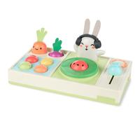 Skip Hop Baby Musical DJ Set Toy with Lights, Songs, Sound Effects, and Soft Textures, Farmstand Let The Beet Drop DJ Set