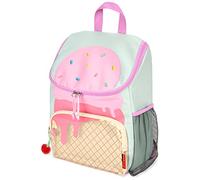 Skip Hop - Petit Sac à Dos Glace Bleu & Rose - Cartable Fille dès 3 Ans - Sac à Dos Enfant Voyage & Sac Maternelle avec Compartiments, Bretelles Matelassées Réglables & Filet pour Boissons