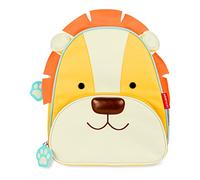 Skip Hop Petit Sac à Dos Lion - Cartable de Qualité dès 3 Ans - Sac à Dos Voyage & Sac École pour Enfants avec Compartiments, Bretelles Matelassées Réglables & Filets Boissons