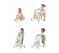 Skip Hop Joli Pousseur Trotteur Bébé avec Tableau d'Activités - Explore & More 4 en 1 - Hauteur Réglable - Convertible Jeux, Motricité Bébé, Poussette Trotteur, Chariot de Marche, Musique et Lumière