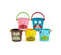Skip Hop Zoo Stack & Pour Buckets Multicolore