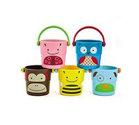 Skip Hop Zoo Stack & Pour Buckets Multicolore