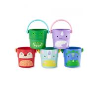SKIP HOP Seau à eau Zoo Stack&Pour 5 pcs 9m+