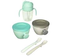 Skip Hop Ensemble alimentaire Easy-Feed Teal/Gris