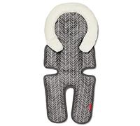 Skip Hop Stroll & Go Cool Touch Support pour bébé Motif plumes Gris