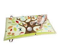 Skip Hop - Tapis d'Éveil et de Jeux Forêt Treetop - Adapté Pour 2 Bébés dès la Naissance - 150 x 100 cm - Avec Poignée, Textures, Motifs, Miroir et Sons