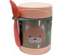 SKIP HOP Thermos alimentaire Zoo avec cuillère/fourchette Chat 325 ml, 3r+