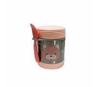 Skip Hop Zoo Boîte de maintien au chaud en acier inoxydable Motif chat