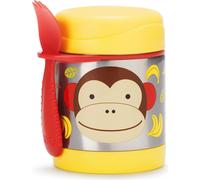 SKIP HOP Zoo Thermos alimentaire avec cuillère/fourchette Singe 325 ml, 3r+