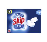 SKIP Lessive active clean 56 tablettes 1,68kg