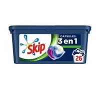 Skip Lessive fraîcheur intense - Les 26 capsules, 702g