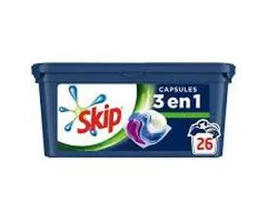 Skip Lessive fraîcheur intense - Les 26 capsules, 702g