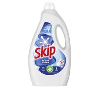 Skip - Lessive Liquide Active Clean - Propreté Impeccable - Fraîcheur Longue Durée - Détache les vêtements tout en respectant fibres et couleurs - 60 Lavages