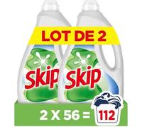 Skip Lessive Liquide Fraîcheur Intense 2x56 Lavages