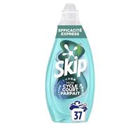Skip Lessive liquide Mon Cycle Court Parfait Efficacité Express - 37 lavages - 1ère lessive conçue pour cycle court, efficace dès 15 minutes
