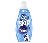 Skip Lessive Liquide Mon Cycle Court Parfait Odeur Control, 37 Lavages | Lessive liquide conçue pour cycles courts dès 15 minutes, élimine les odeurs tenaces grâce à 5 agents anti-odeurs actifs