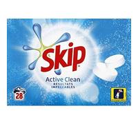 SKIP Lessive Tablettes Active Clean, 1680g