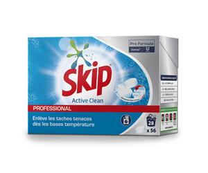 Skip Pro tablettes de lessive Active Clean - 3 paquets de 56 tablettes