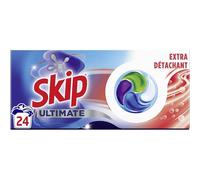 SKIP Ultimate Lessive capsule ultra détachante 24 capsules