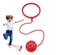 Skipits for Kids, Skip Ball Ankle Toy - Couleurs assorties tournant une bague de saut à la une patte douce - Exercice extérieur Sauter la coordination de la coordination du fitness Sports pour intérie