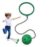 Skipits for Kids, Skip Ball Ankle Toy - Swing rotation couleurs assorties anneau de saut à la jambe à lames à lames à lames,Exercice extérieur sauter le ballon sportif de fitness de coordination du jo
