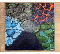 SkippiDoo Tapis de Jeu pour Chambre d'enfant - Convient aux Figurines telles Que Eldrador Fantasy World - 160 cm x 160 cm