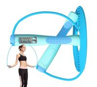 Skipping Rope - Digital Counter Adjustable Jump Rope | Cardio Workout | ABS handles with PVC rope and steel wire core. Digital counter tracks jumps. Adjustable length for versatile use. Ideal for h