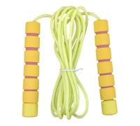 Skipping Rope - Durable Skipping Rope Kid | Comfort Sponge Handle With Non-Slip Grip | Knot-Proof Kids Jumping Ropee | Foam Small Handle No Ropee Winding No Knot Ideal For Fitness School Sports Play