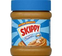 Skippy Beurre de Cacahuètes Creamy - Texture Crémeuse & Saveur à l'Américaine - Sans Huile de Palme - 340 g