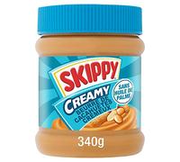 Skippy Beurre de Cacahuètes Creamy - Texture Crémeuse & Saveur à l'Américaine - Sans Huile de Palme - 340 g