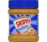 Skippy Beurre de Cacahuètes Super Chunk - Morceaux Croquants & Saveur à l'Américaine - Sans Huile de Palme - 340 g