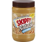 Skippy Peanut Butter, Natural Creamy, 40 Ounce