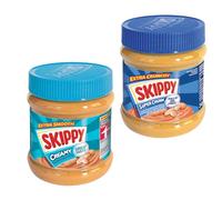 Skippy Peanut Butter Smooth x1 (340 g) & Skippy Super Crunch Peanut Butter x1 (340 g) - Lot de 2