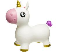 skippyball licorne 46 cm blanc/or