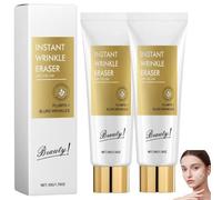 Skips the Line Crème Effaceur De Rides Instantané, Sérum Anti-Rides Lotion Raffermissante, Skin Paris Creme Instant, Crème D'elasticité Pour La Peau, Raffermit La Peau,Nourrit En Profondeur,50 g (2PC)